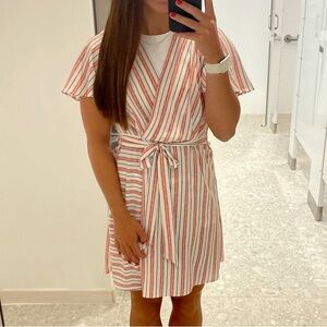 Striped work dress